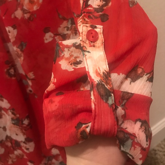 Stitch Fix Floral Blouse - Picture 4 of 5